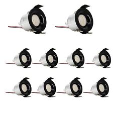 10x LED Spotlight schwarz