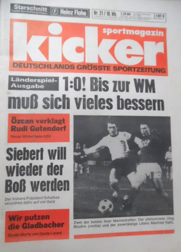 Kicker 1978 n - kicker, 21-