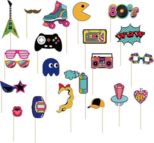 Photo booth requisiten 80er - photo,