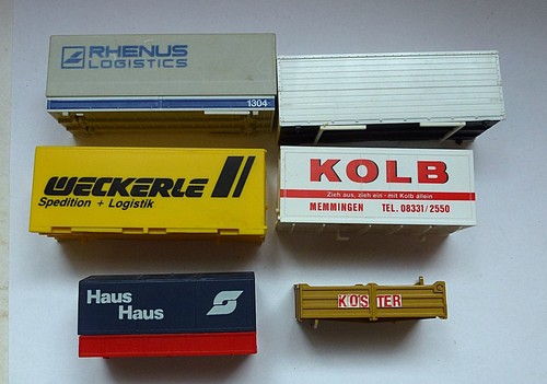 Lkw aufbauten und - h0,