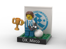 LEGO E-Sport Spieler Figur mit