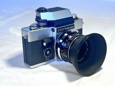 EXAKTA RTL 1000 mit TTL-Aufsatz+Sucherlupe Oreston 1:8/50mm Meyer-Optik Görlitz