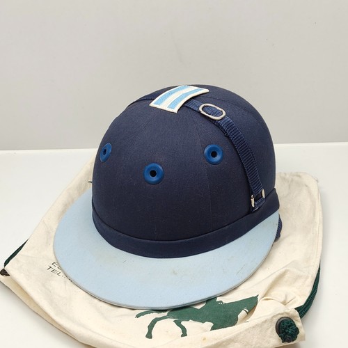 Polohelm helm reithelm blau - polohelm,