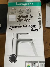 Waschtischarmatur hansgrohe Vernis Blend 70 coolStart mattschwarz