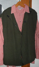 Herren Trachten-Weste grün