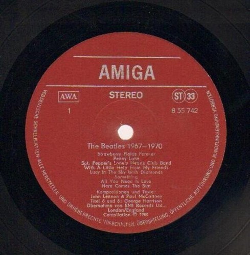The beatles 1967 1970 blue - the,