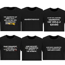 Hausmeister Shirt T-Shirt Fun Ironie Sarkasmus lustig Witz Geschenk