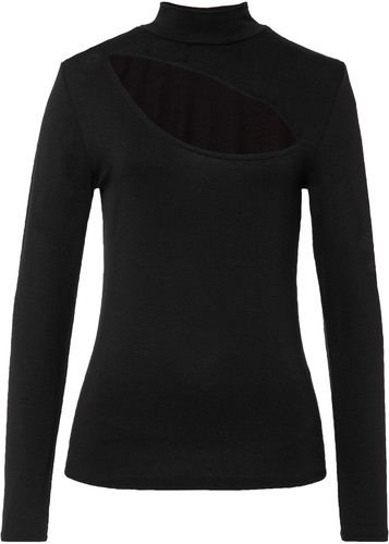 Shirt mit cut out 32 - mit, gr.