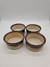 4x Tuscia Mancioli Souffleförmche D:11cm H:5cm Italienisches Porzellan 