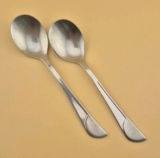 2 Teelöffel Note 5 Gebraucht Cromargan WMF Solo