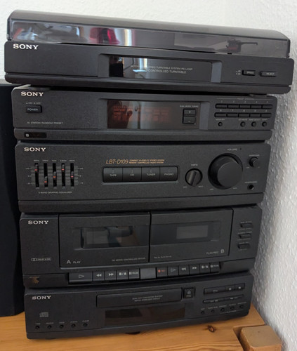 Sony stereo kompaktanlage - sony,