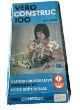Vero CONSTRUC 100 DDR Spielzeug Baukasten Holzbausteine Vintage Spielzeug