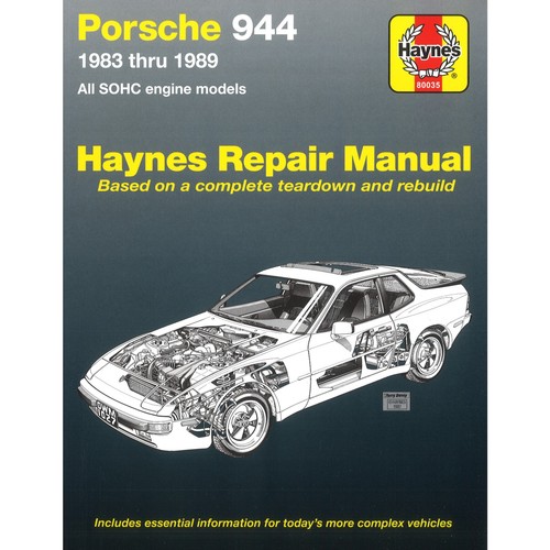 Porsche 944 1983 1989 - 1983-1989, workshop