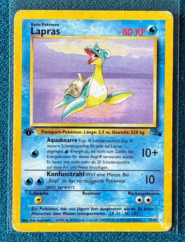 Lapras non holo 1 edition - lapras,