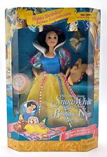 1996 Disney Classic Snow White Happy Birthday Party Puppe / Mattel 16535 / NrfB