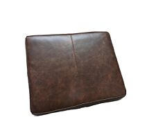 EchtLeder Bank Sitzkissen Polster Lederkissen Sitzpolster Auflage Antik Braun