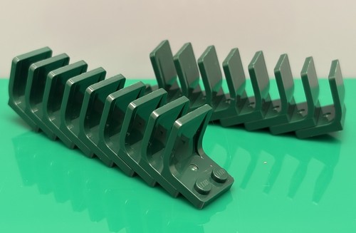 Lego 2x2 dunkelgrüner sitz - 2x2,