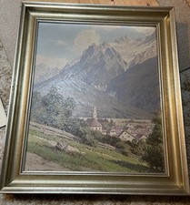 Gemälde Ölgemälde von Ernst Carl Walter Retzlaff E.C.W 1898- 1976