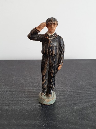 Elastolin lineol soldat panzer - soldat,