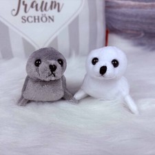 Plüsch Seehund grau o. weiß