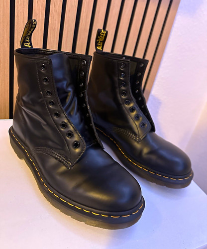 Martens 1460 leder stiefel - dr.,