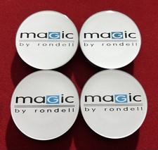 🟢 4x Rondell - Magic Felgendeckel / Nabendeckel / Felgenkappen 56mm 🟢
