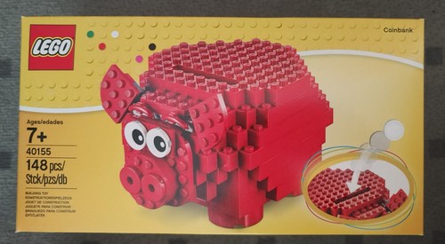 Lego 40155 sparschwein - 40155, rot