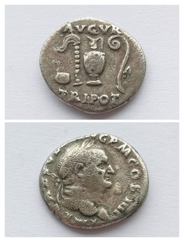 Chr vespasian denar - chr.,