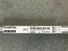 IKEA KVARTAL Zugstange Schiebestange Schieber Silber ORIGINAL