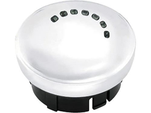 Led tankanzeige chrom - led, für