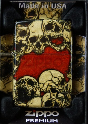 Zippo feuerzeug skulls 540 - feuerzeug, 540°