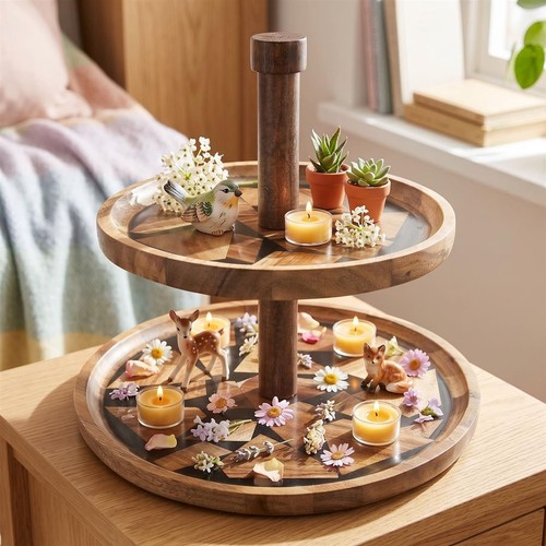Obst etagere akazie - "akazie", aus