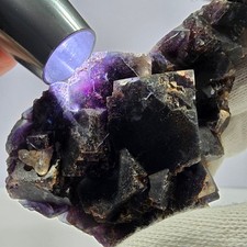 Phantom Fluorit Würfel Stufe