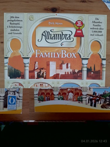 Alhambra family box granada - box,