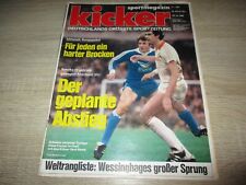Kicker 20.10.1980 84/80 Klaus Fischer FC Schalke 04