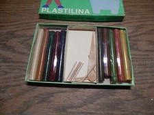 DDR Knete  Kasten  Plastilina unbenutzt