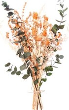 Trockenblumenstrauß Alba echten Trockenblumen handarrangiert 45 cm Beige B-WARE