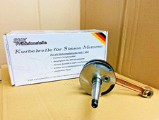Kurbelwelle f. Simson Schwalbe S50 Star KR51 SR4 *feingewuchtet gerichtet