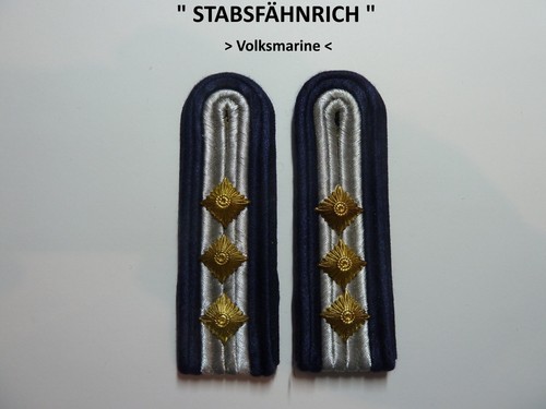 Stabsfähnrich der - ",