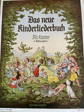 Das neue Kinderliederbuch - Edition Schott ED3719 - Klavier und Liedtexte