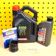 Serviceset Ölfilter Kardanöl Motoröl Motul 5100 10w40 Für: Suzuki VZR / VLR 1800