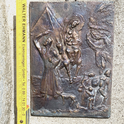Madonna reliefplatte wandbild - madonna,