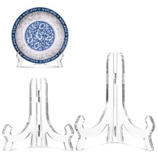 Acryl-Tellerständer Set 2