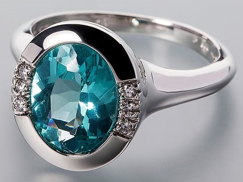 Schmuck ring weißgold - weißgold, 585