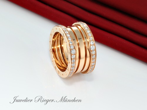 Bvlgari ring zero 4 band - ring, 1
