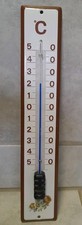Emaile Schild Thermometer
