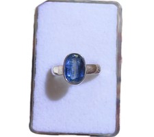 Kyanit facettiert Ring 925