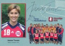 Janne Tuven: WM 2.1997+2001, EM 1.1998, EM 2.1996+2002 Handball NOR