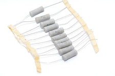 10x Vintage MOX-Widerstand von Draloric, 6.8 kOhm / 3 W / 5%, Resistor, NOS
