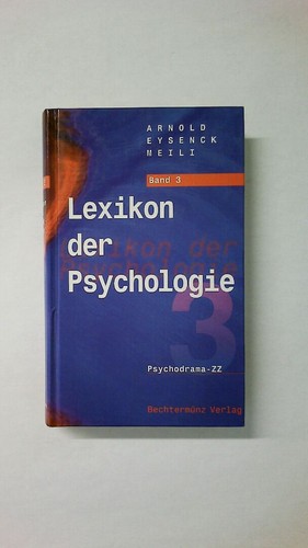 52633 lexikon der - der, psychologie